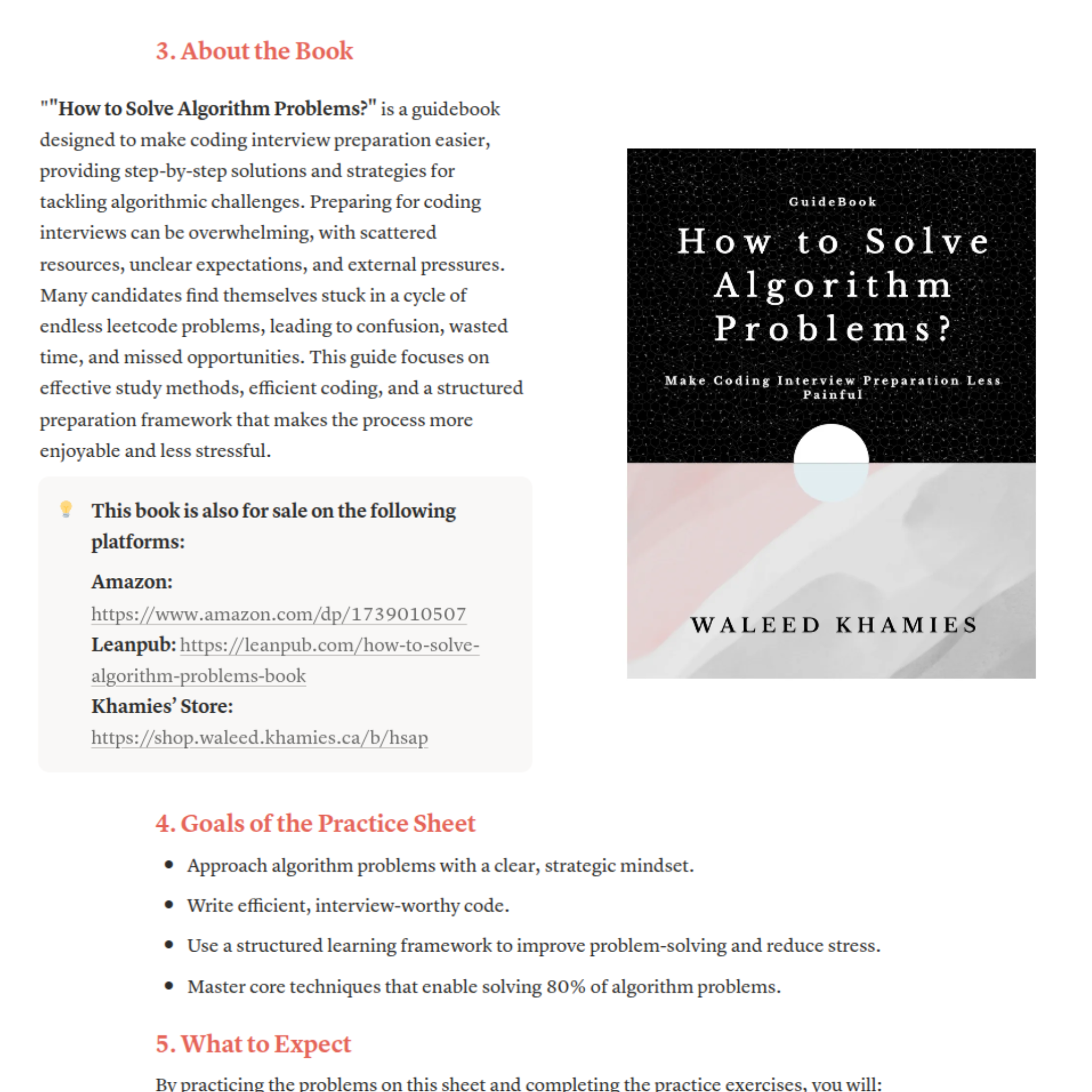 Notion tracker and problem set